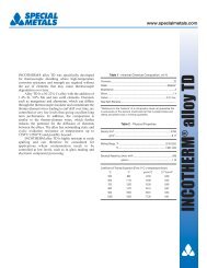 Incotherm alloy TD.pdf - Special Metals Corporation