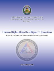 Human Rights-Based Intelligence Operations - Commission on ...