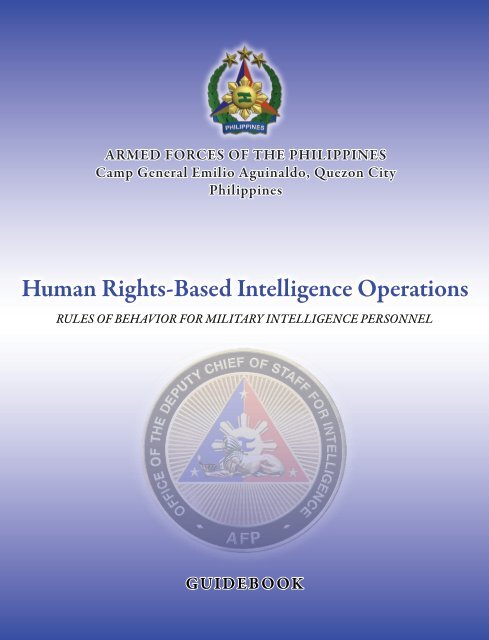 Human Rights-Based Intelligence Operations - Commission on ...