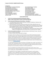 October 19 TAX POLICY COMMITTEE DRAFT Minutes Participation ...