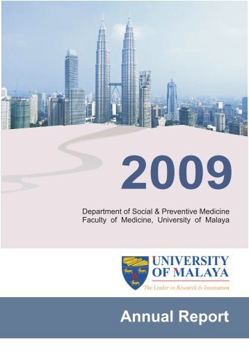 2009 (PDF) - The Department of Social and Preventive Medicine