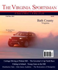 THEVIRGINIA SPORTSMAN - Hampden-Sydney College