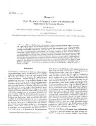 Chapter 4 Fluid Chemistry of Orogenic Lode Gold Deposits and