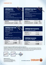 linearlight flex® linearlight flex® lf05 linearlight flex ... - Osram