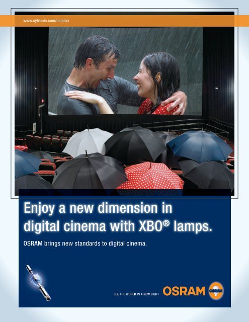 XBO Digital Cinema - Digital Cinema Equipment