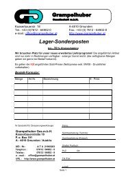 Lager-Sonderposten