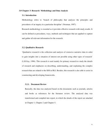 3.0 Chapter 3: Research Methodology and Data ... - DSpace@UM