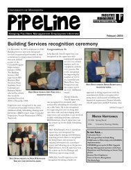 Building Services recognition ceremony - Facilities Management