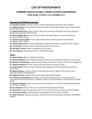 LIST OF PARTICIPANTS - Farmers' Rights website