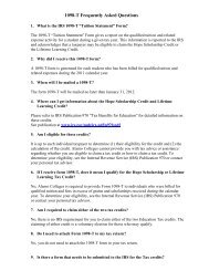 1098-T Frequently Asked Questions - Alamo Colleges