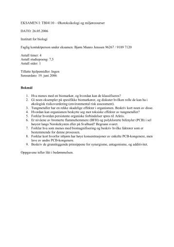 TBI4110 Bokmaal, Nyn Eng.pdf - Institutt for biologi