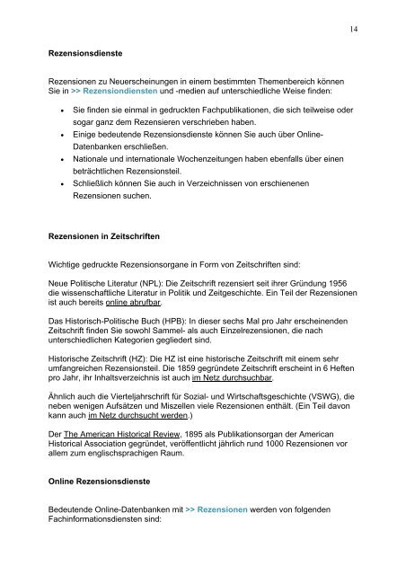 "Ãber wissenschaftliche Texte schreiben" als PDF - bei Geschichte ...