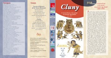 Cluny le monachisme et la sociÃ©tÃ© au premier Ã¢ge fÃ©odal - Calenda