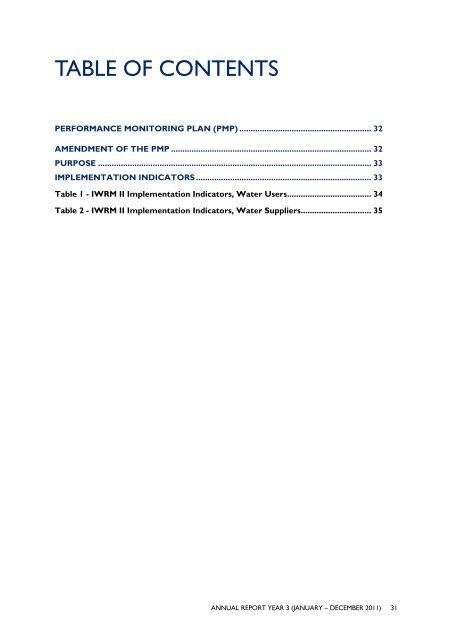 INTEGRATED WATER RESOURCE MANAGEMENT II - LIFE-IWRMII ...