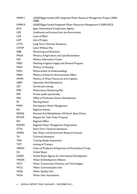 INTEGRATED WATER RESOURCE MANAGEMENT II - LIFE-IWRMII ...