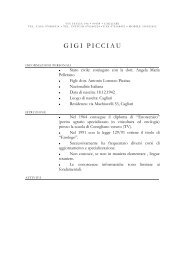 GIGI PICCIAU - Camera di Commercio