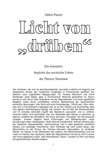 Bericht über die Vorstellung des Buches am 16. November 1990 ...