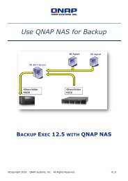 Use QNAP NAS For Backup