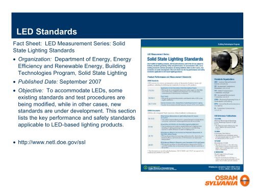 LED adoption in general lighting applications