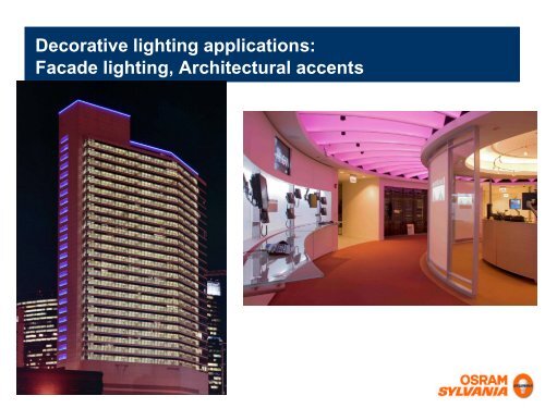 LED adoption in general lighting applications