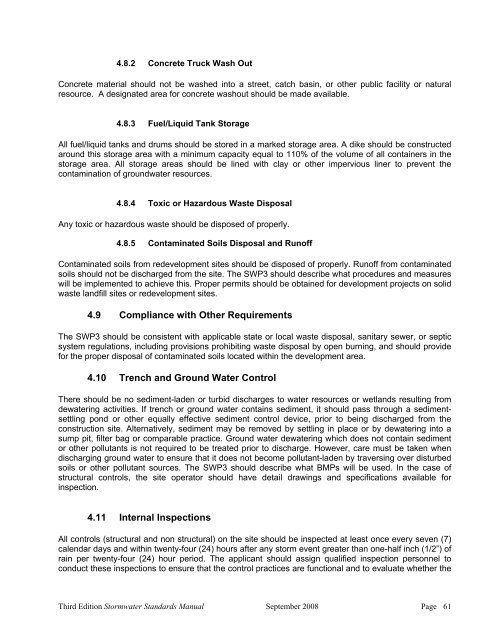 Stormwater Management Standards Manual - Toledo Metropolitan ...