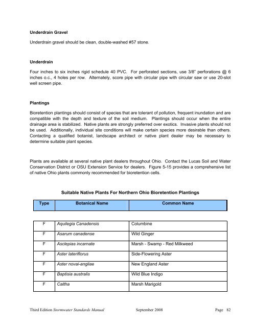 Stormwater Management Standards Manual - Toledo Metropolitan ...