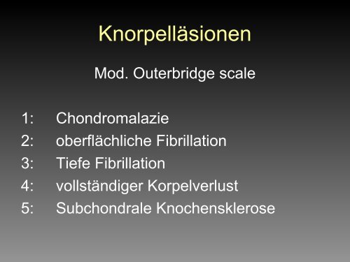 Medial Compartment Disease - Tierklinik Hofheim