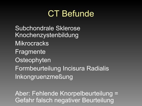 Medial Compartment Disease - Tierklinik Hofheim