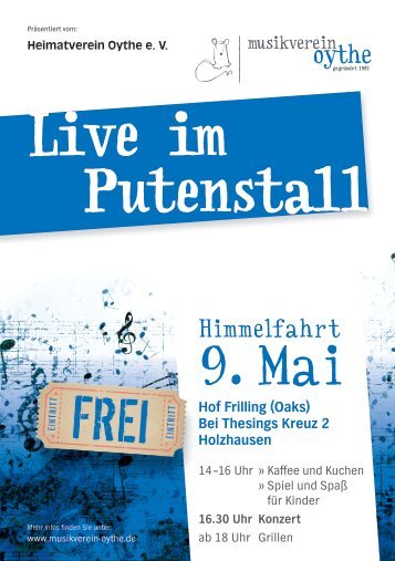 Live im Putenstall - Heimatverein Oythe