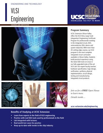 VLSI Engineering - UCSC Extension Silicon Valley