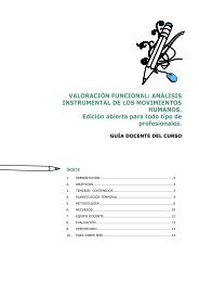 VALORACIÃN FUNCIONAL: ANÃLISIS INSTRUMENTAL DE LOS ...