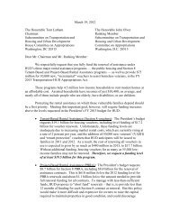 House TBRA, PBRA and Public Housing letter (.pdf, 17 KB)