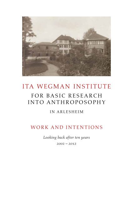 ITA WEGMAN INSTITUTE