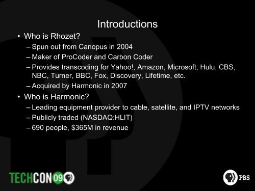 Transcoding 101 (Tutorial) - PBS