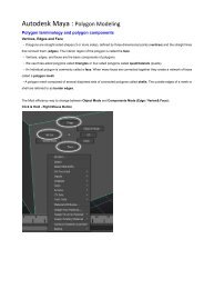 Autodesk Maya : Polygon Modeling