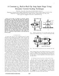 a constant-gm rail-to-rail op amp input stage using dynamic current ...