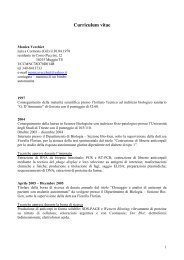 Curriculum vitae - Clinica Pediatrica Trieste - UniversitÃ  degli Studi ...