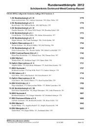 RundenwettkÃ¤mpfe 2012 SchÃ¼tzenkreis Dortmund ... - Bezirk Hellweg