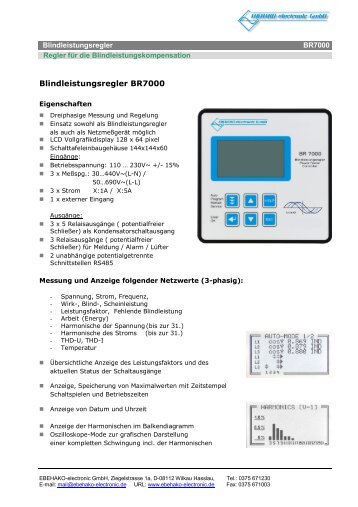 BR7000-Datenblatt - Ebehako-Electronic GmbH