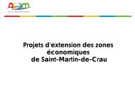 Projets d'extension des zones Ã©conomiques de Saint-Martin ... - ACCM