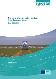 Use of pesticides in Europe (Eurostat 2007) - PAN Europe