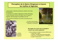 Perception de la sylve Ã  travers mythes et lÃ©gendes - RÃ©gion Poitou ...