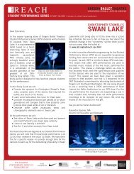 GUIDE: Swan Lake - Oregon Ballet Theatre