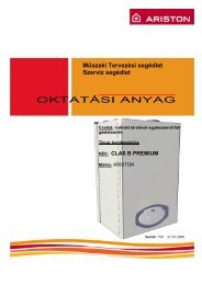 Szerelési és oktatási anyag