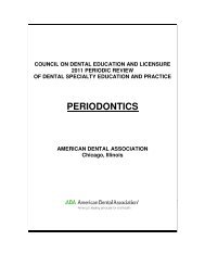 PERIODONTICS - American Academy of Periodontology