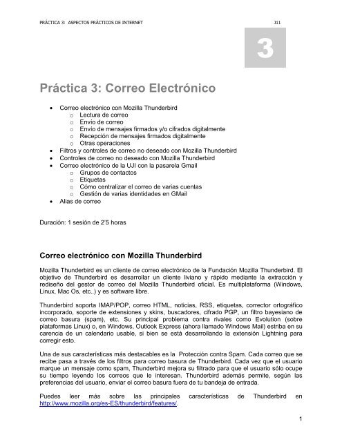 PrÃ¡ctica 3: Correo ElectrÃ³nico