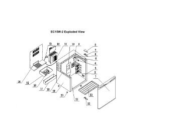 EC15W-2 Exploded View - Avanti Products