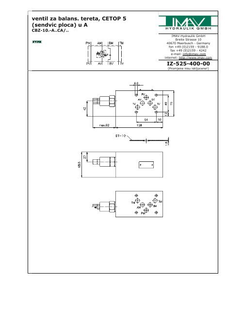 Print-verzija - IMAV-Hydraulik GmbH