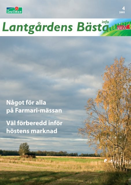 LantgÃ¥rdens BÃ¤sta - Snellman