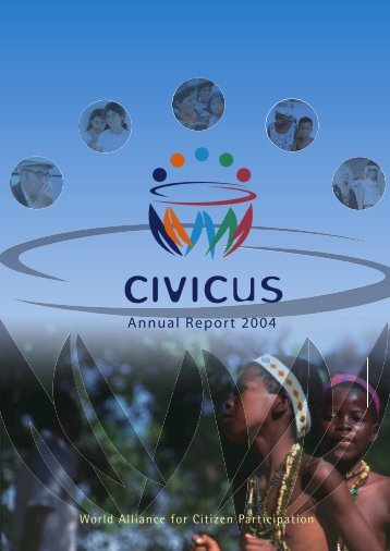 2004 Civicus World Assembly March 21-24, 2004 (pdf)